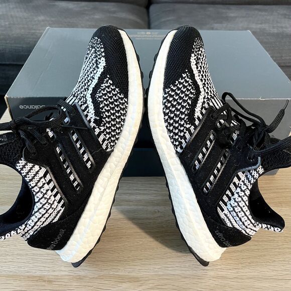 Adidas Ultra Boost Black White Running Shoes FZ1850 Women's Size 5.5 - Picture 3 of 12
